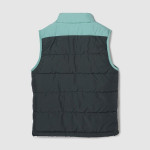 Boys Color blocked Sleeveless Puffer Jacket